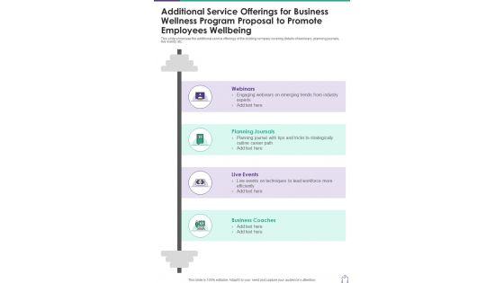 Additional_Service_Offerings_For_Business_Wellness_Program_One_Pager_Sample_Example_Document_Slide_1.jpg