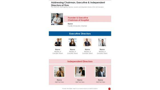 Addressing_Chairman_Executive_And_Independent_Directors_Of_Firm_One_Pager_Documents_Slide_1.jpg