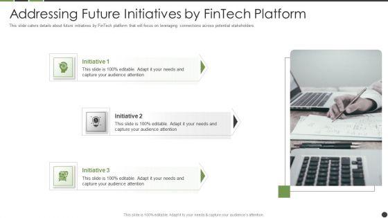Addressing Future Initiatives By Fintech Platform Background PDF Addressing Future Initiatives By Fintech Platform Background PDF