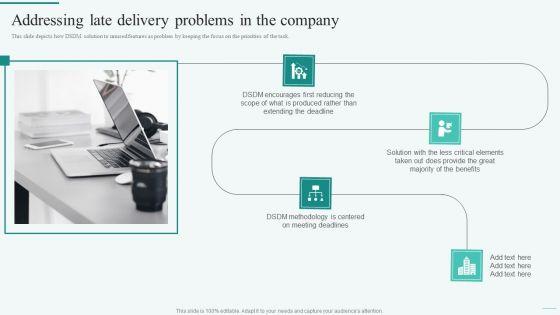 Addressing Late Delivery Problems In The Company Integration Of Dynamic System Rules PDF Addressing Late Delivery Problems In The Company Integration Of Dynamic System Rules PDF