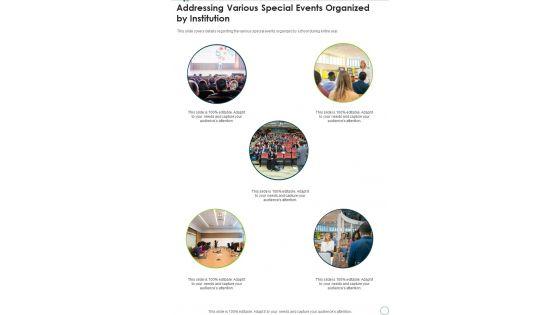 Addressing_Various_Special_Events_Organized_By_Institution_One_Pager_Documents_Slide_1.jpg