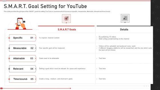 Advertising_On_Youtube_Platform_S_M_A_R_T_Goal_Setting_For_Youtube_Infographics_PDF_Slide_1.jpg