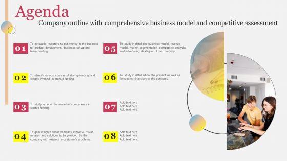 Agenda_Company_Outline_With_Comprehensive_Business_Model_And_Competitive_Assessment_Designs_PDF_Slide_1.jpg