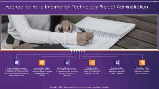 Agenda_For_Agile_Information_Technology_Project_Administration_Ppt_Slides_Visual_Aids_PDF_Slide_1.jpg