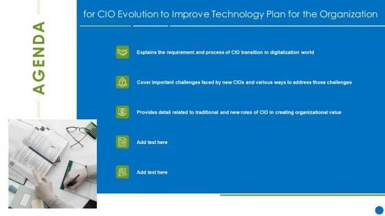 Agenda_For_CIO_Evolution_To_Improve_Technology_Plan_For_The_Organization_Brochure_PDF_Slide_1.jpg