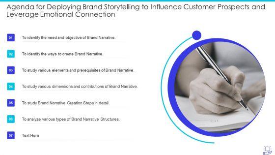 Agenda_For_Deploying_Brand_Storytelling_To_Influence_Customer_Prospects_And_Leverage_Emotional_Connection_Designs_PDF_Slide_1.jpg