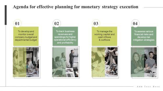 Agenda_For_Effective_Planning_For_Monetary_Strategy_Execution_Strategy_Execution_Portrait_PDF_Slide_1.jpg