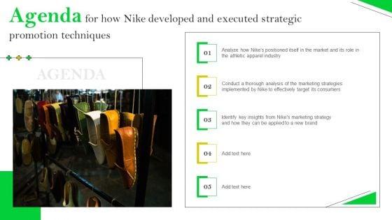 Agenda_For_How_Nike_Developed_And_Executed_Strategic_Promotion_Techniques_Pictures_PDF_Slide_1.jpg