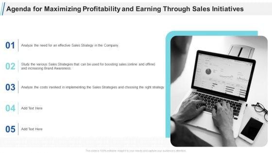 Agenda_For_Maximizing_Profitability_And_Earning_Through_Sales_Initiatives_Ppt_Pictures_PDF_Slide_1.jpg