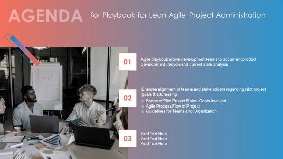 Agenda_For_Playbook_For_Lean_Agile_Project_Administration_Designs_PDF_Slide_1.jpg