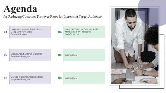 Agenda_For_Reducing_Customer_Turnover_Rates_For_Increasing_Target_Audience_Structure_PDF_Slide_1.jpg