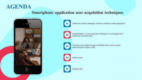 Agenda_Martphone_Application_User_Acquisition_Techniques_Clipart_PDF_Slide_1.jpg