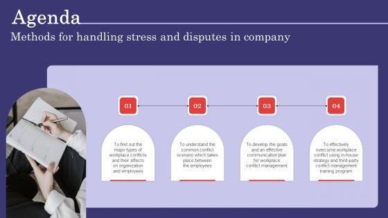 Agenda_Methods_For_Handling_Stress_And_Disputes_In_Company_Portrait_PDF_Slide_1.jpg