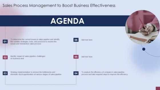 Agenda_Sales_Process_Management_To_Boost_Business_Effectiveness_Clipart_PDF_Slide_1.jpg