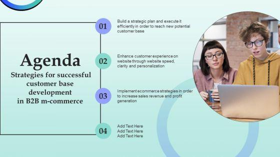 Agenda_Strategies_For_Successful_Customer_Base_Development_In_B2b_M_Commerce_Icons_PDF_Slide_1.jpg
