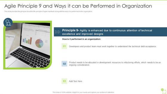Agile_Beliefs_And_Fundamentals_Agile_Principle_9_And_Ways_It_Can_Be_Performed_In_Organization_Elements_PDF_Slide_1.jpg