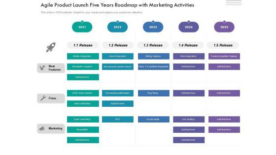 Agile_Product_Launch_Five_Years_Roadmap_With_Marketing_Activities_Pictures_Slide_1.jpg