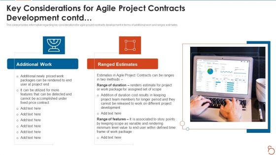 Agile_Project_Expenses_Projection_IT_Key_Considerations_For_Agile_Project_Contracts_Development_Contd_Clipart_PDF_Slide_1.jpg