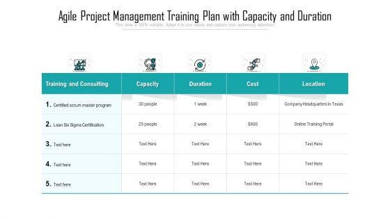Agile_Project_Management_Training_Plan_With_Capacity_And_Duration_Ppt_PowerPoint_Presentation_Slides_Elements_PDF_Slide_1.jpg