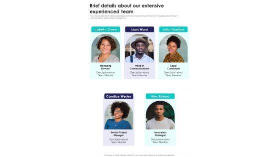 Alliance_Funding_Brief_Details_About_Our_Extensive_Experienced_Team_One_Pager_Sample_Example_Document_Slide_1.jpg