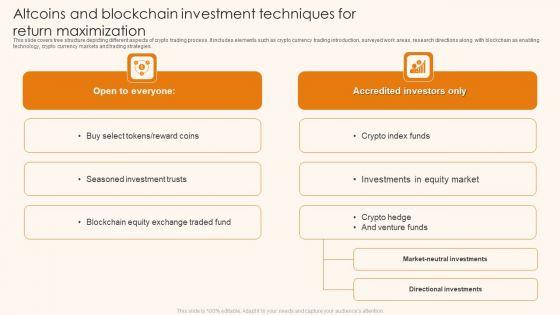 Altcoins_And_Blockchain_Investment_Techniques_For_Return_Maximization_Ppt_Portfolio_Clipart_Images_PDF_Slide_1.jpg