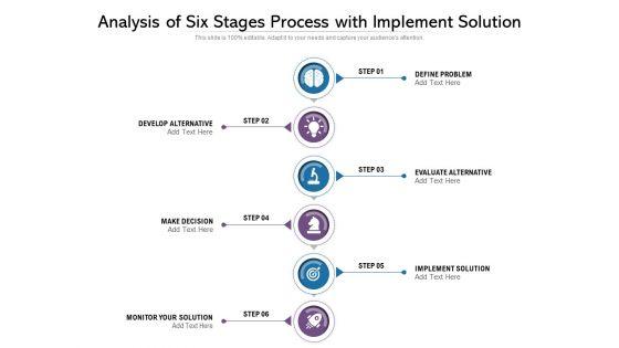 Analysis_Of_Six_Stages_Process_With_Implement_Solution_Ppt_PowerPoint_Presentation_File_Vector_PDF_Slide_1.jpg