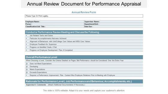 Annual_Review_Document_For_Performance_Appraisal_Ppt_PowerPoint_Presentation_Design_Templates_Slide_1.jpg