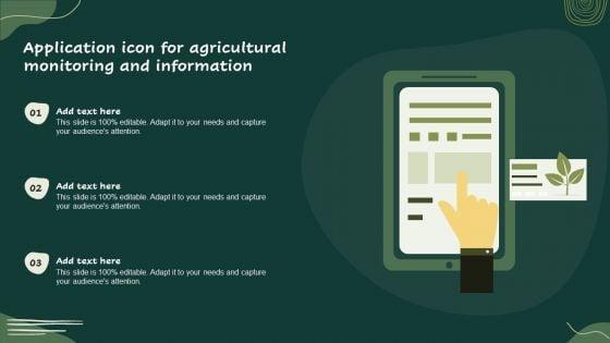 Application_Icon_For_Agricultural_Monitoring_And_Information_Diagrams_PDF_Slide_1.jpg