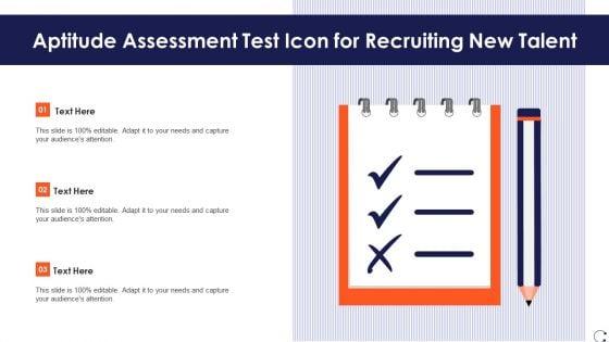 Aptitude_Assessment_Test_Icon_For_Recruiting_New_Talent_Ideas_PDF_Slide_1.jpg