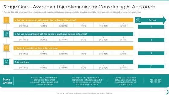 Artificial_Intelligence_Playbook_Stage_One_Assessment_Questionnaire_For_Considering_Ai_Approach_Summary_PDF_Slide_1.jpg