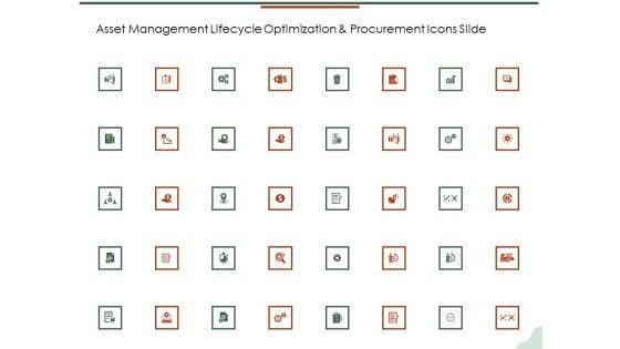 Asset_Management_Lifecycle_Optimization_And_Procurement_Icons_Slide_Summary_PDF_Slide_1.jpg