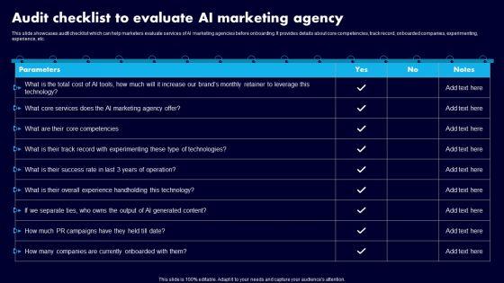 Audit_Checklist_To_Evaluate_AI_Marketing_Agency_Ppt_Inspiration_Show_PDF_Slide_1.jpg
