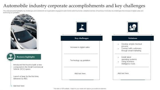 Automobile_Industry_Corporate_Accomplishments_And_Key_Challenges_Rules_PDF_Slide_1.jpg