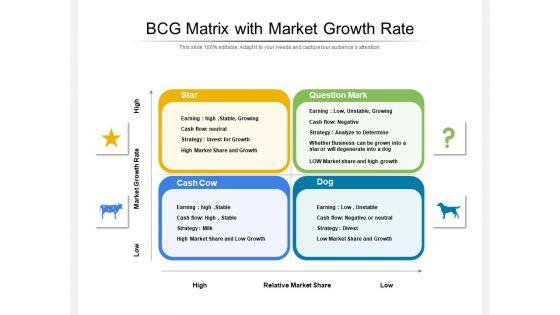 BCG Matrix With Market Growth Rate Ppt PowerPoint Presentation Gallery Layout Ideas PDF BCG_Matrix_With_Market_Growth_Rate_Ppt_PowerPoint_Presentation_Gallery_Layout_Ideas_PDF_Slide_1.jpg