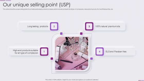 Beauty_And_Skincare_Products_Company_Profile_Our_Unique_Selling_Point_USP_Download_PDF_Slide_1.jpg