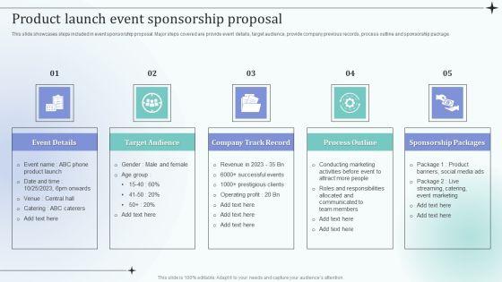 Before Event Tasks Product Launch Event Sponsorship Proposal Rules PDF Before Event Tasks Product Launch Event Sponsorship Proposal Rules PDF