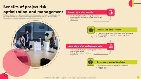 Benefits Of Project Risk Optimization And Management Rules PDF Benefits Of Project Risk Optimization And Management Rules PDF