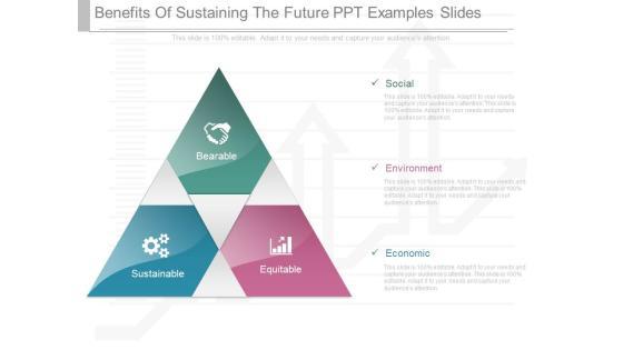 Benefits Of Sustaining The Future Ppt Examples Slides Benefits Of Sustaining The Future Ppt Examples Slides