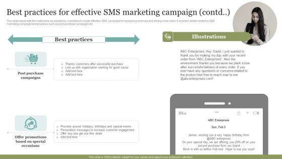 Best_Practices_For_Effective_And_Efficient_SMS_Marketing_Diagrams_PDF_Slide_4.jpg