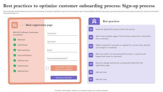 Best_Practices_To_Optimize_Customer_Onboarding_Process_Sign_Up_Process_Demonstration_PDF_Slide_1.jpg