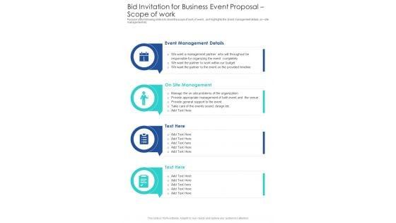 Bid_Invitation_For_Business_Event_Proposal_Scope_Of_Work_One_Pager_Sample_Example_Document_Slide_1.jpg