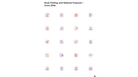 Book_Printing_And_Release_Proposal_Icons_Slide_One_Pager_Sample_Example_Document_Slide_1.jpg