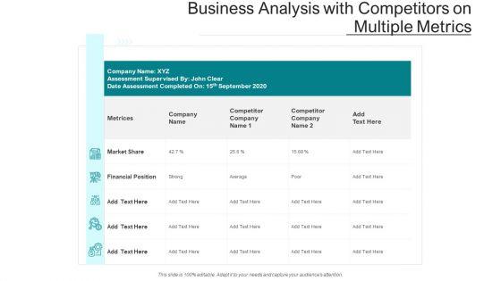 Business_Analysis_With_Competitors_On_Multiple_Metrics_Ppt_PowerPoint_Presentation_Summary_Information_PDF_Slide_1.jpg