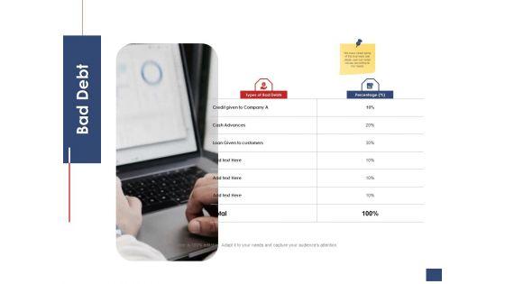 Business_Assessment_Outline_Bad_Debt_Ppt_Ideas_Visuals_PDF_Slide_1.jpg