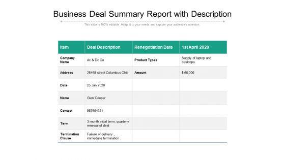 Business_Deal_Summary_Report_With_Description_Ppt_PowerPoint_Presentation_File_Show_PDF_Slide_1.jpg