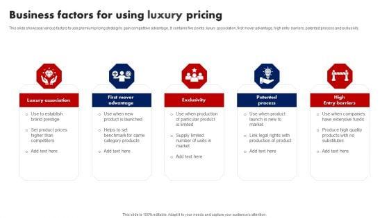 Business_Factors_For_Using_Luxury_Pricing_Ppt_Infographic_Template_Design_Ideas_PDF_Slide_1.jpg