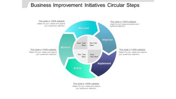 Business Improvement Initiatives Circular Steps Ppt PowerPoint Presentation File Infographic Template Business Improvement Initiatives Circular Steps Ppt PowerPoint Presentation File Infographic Template