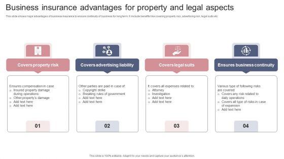 Business Insurance Advantages For Property And Legal Aspects Information PDF Business Insurance Advantages For Property And Legal Aspects Information PDF