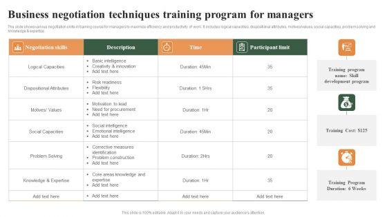 Business_Negotiation_Techniques_Training_Program_For_Managers_Ppt_File_Gridlines_PDF_Slide_1.jpg