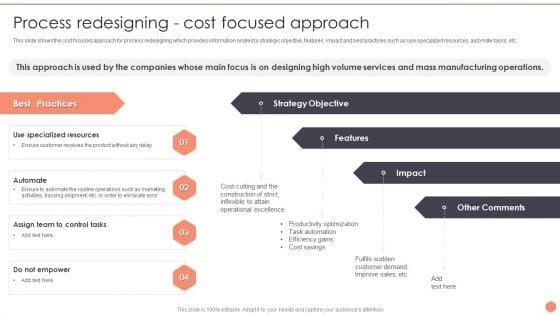 Business_Optimization_Techniques_Process_Redesigning_Cost_Focused_Approach_Infographics_PDF_Slide_1.jpg